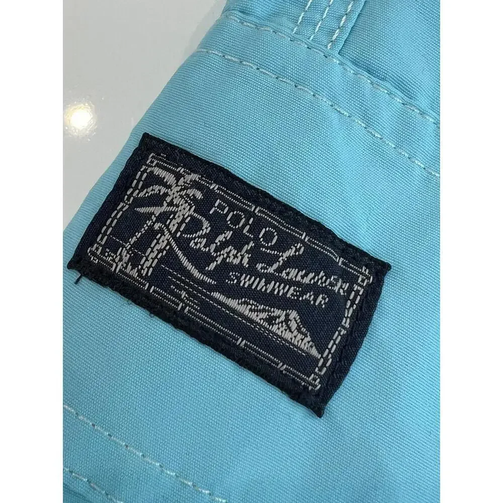 Polo Ralph Lauren $85 Big & Tall Men's  Blue Solid Swim Trunks 3XB